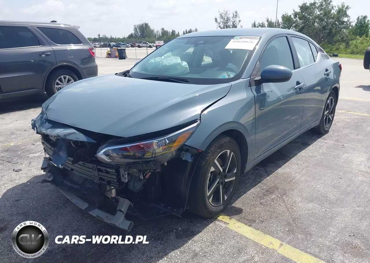 2025 Nissan Sentra Sv VIN:3N1AB8CV6SY285786 - 2