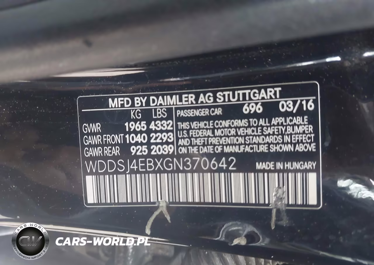 2016 Mercedes-Benz Cla 250 VIN:WDDSJ4EBXGN370642 - 9