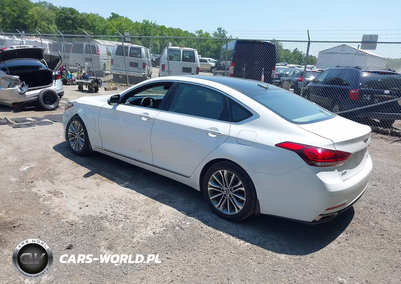 2017 Genesis G80 3.8 VIN:KMHGN4JE3HU205118 - 3