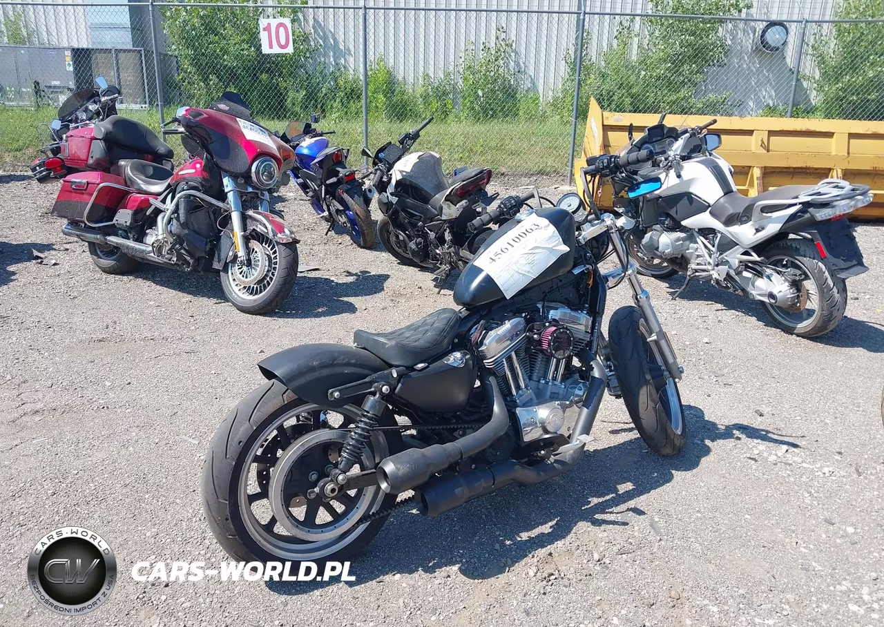 2014 Harley-Davidson Xl883 Superlow VIN:1HD4CR218EC422007 - 4