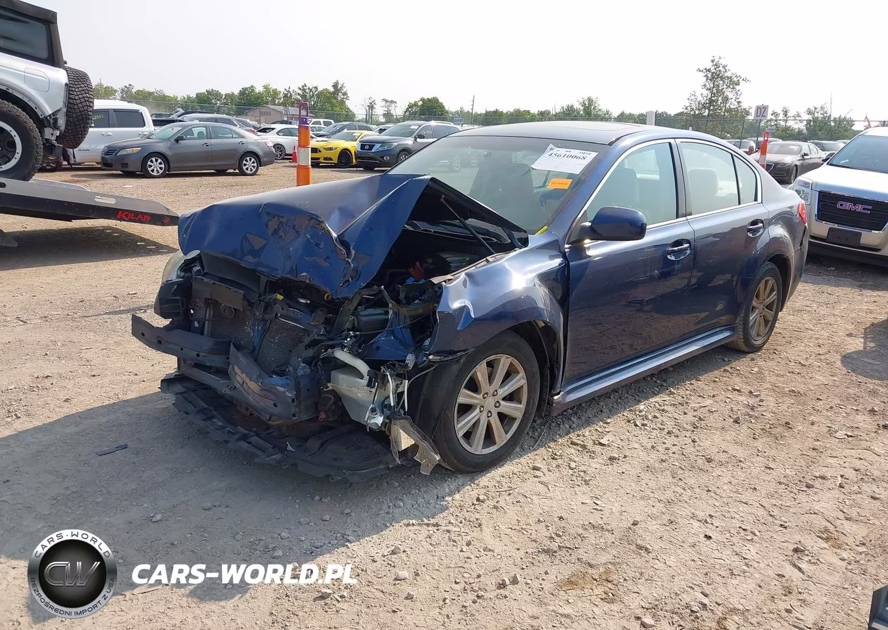 2010 Subaru Legacy 2.5I Premium VIN:4S3BMCG66A3215536 - 2