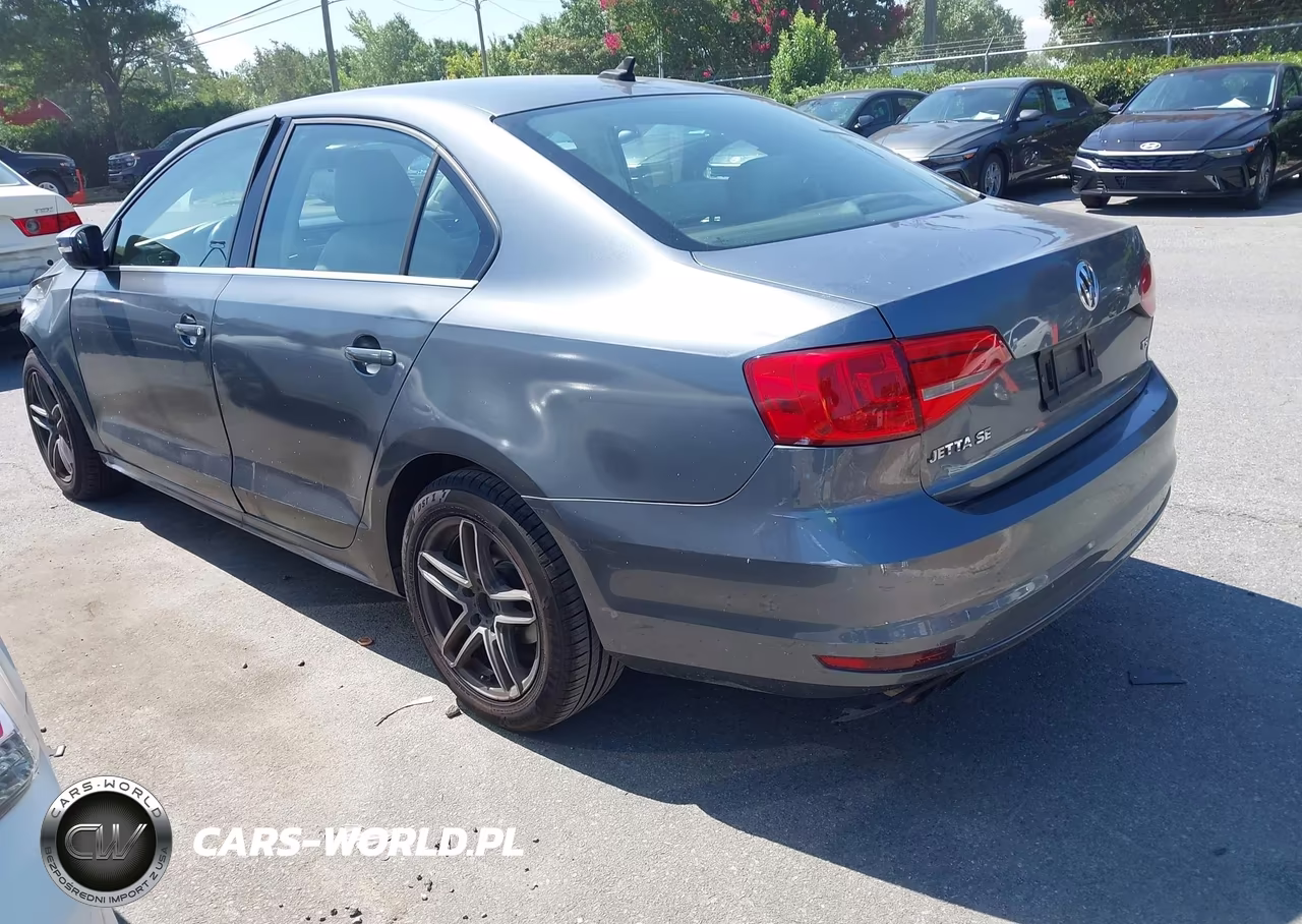 2015 Volkswagen Jetta 1.8T Se VIN:3VWD07AJ9FM282689 - 3