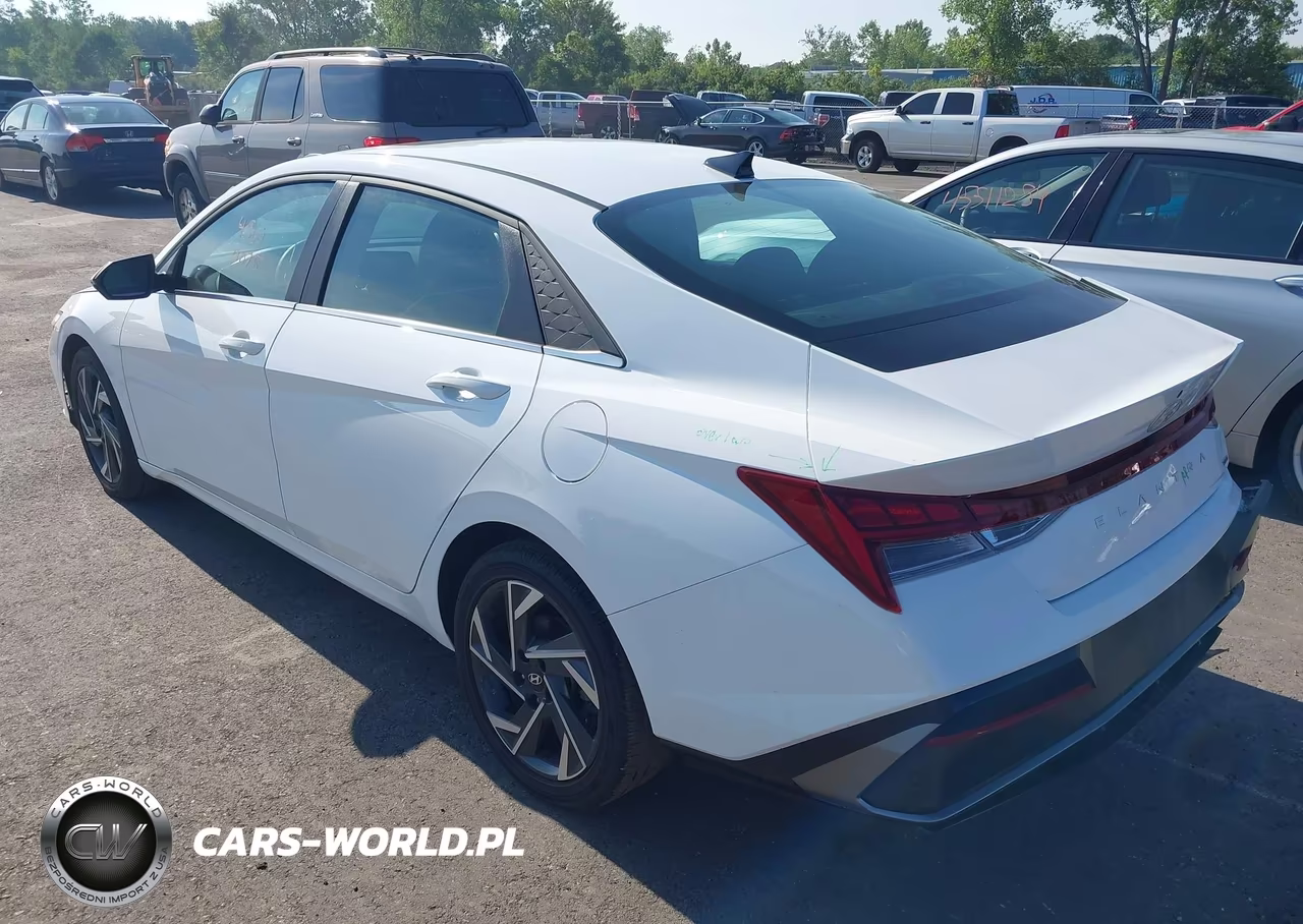 2025 Hyundai Elantra Hybrid Limited VIN:KMHLN4DJ0SU143563 - 3