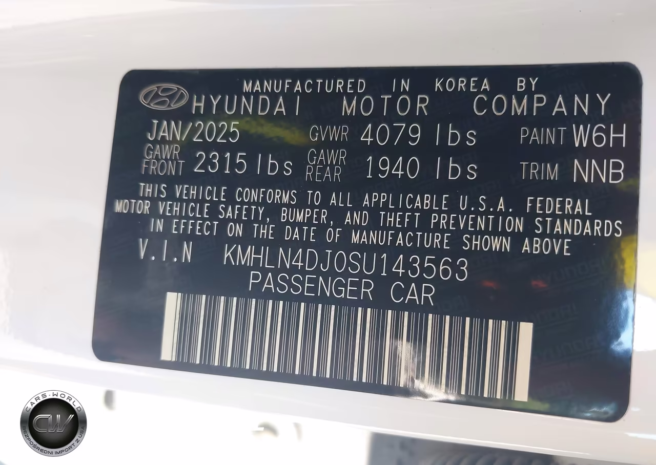 2025 Hyundai Elantra Hybrid Limited VIN:KMHLN4DJ0SU143563 - 9