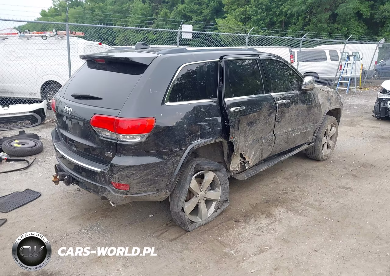 2016 Jeep Grand Cherokee Overland VIN:1C4RJFCT7GC351266 - 4