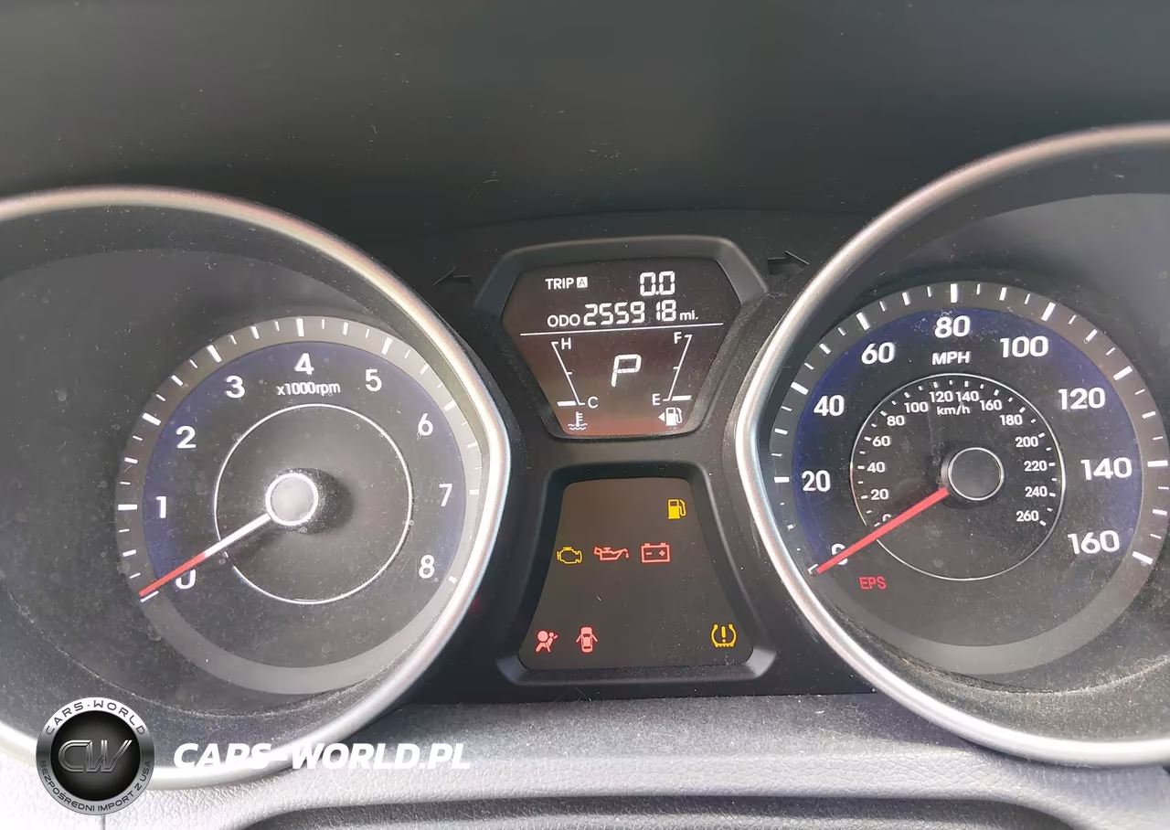 2013 Hyundai Elantra Gls VIN:5NPDH4AE7DH389658 - 7