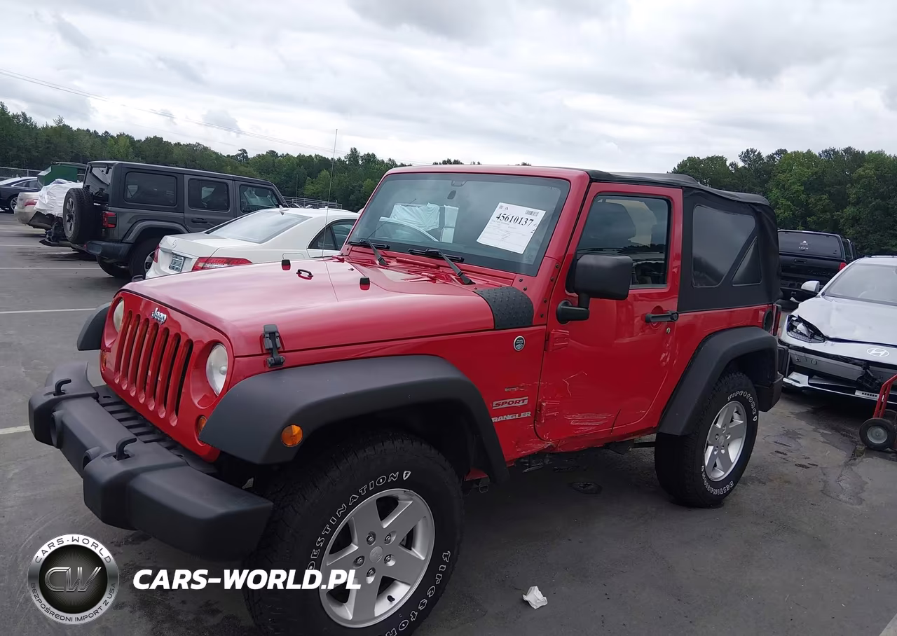 2011 Jeep Wrangler Sport VIN:1J4AA2D11BL628337 - 2
