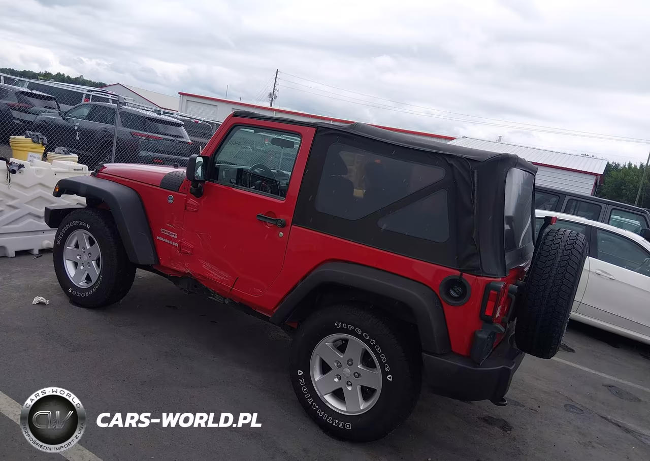2011 Jeep Wrangler Sport VIN:1J4AA2D11BL628337 - 3