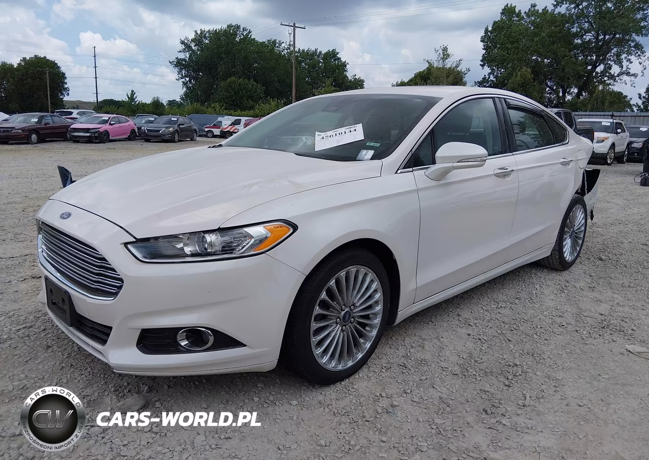 2013 Ford Fusion Titanium VIN:3FA6P0K9XDR240024 - 2