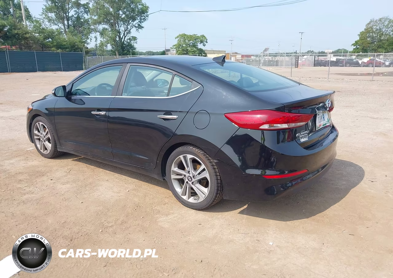 2017 Hyundai Elantra Limited VIN:KMHD84LF9HU289770 - 3