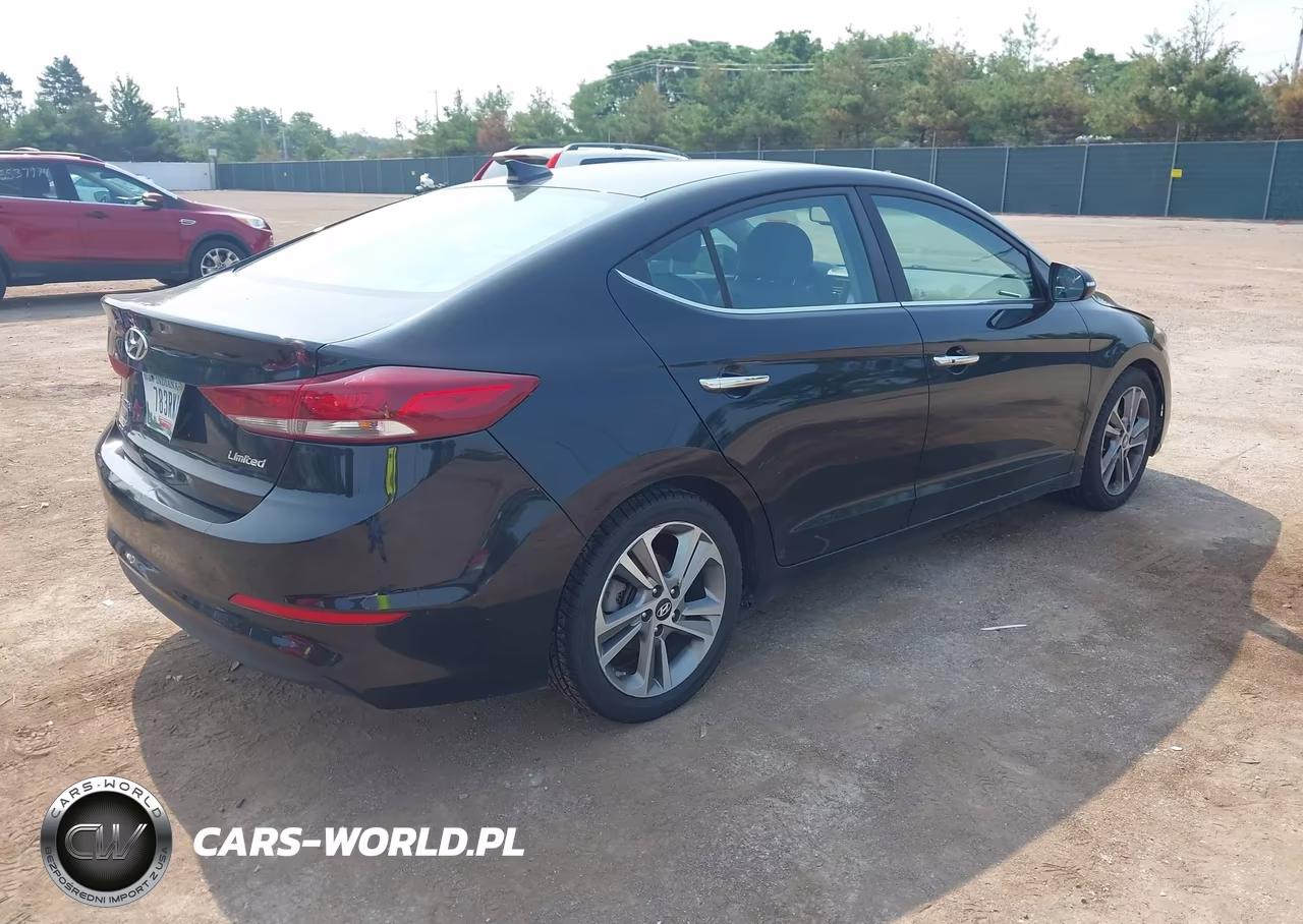 2017 Hyundai Elantra Limited VIN:KMHD84LF9HU289770 - 4
