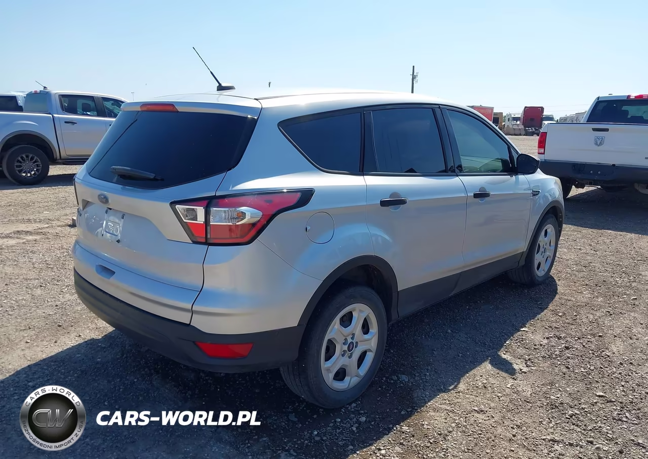 2018 Ford Escape S VIN:1FMCU0F71JUD08399 - 4