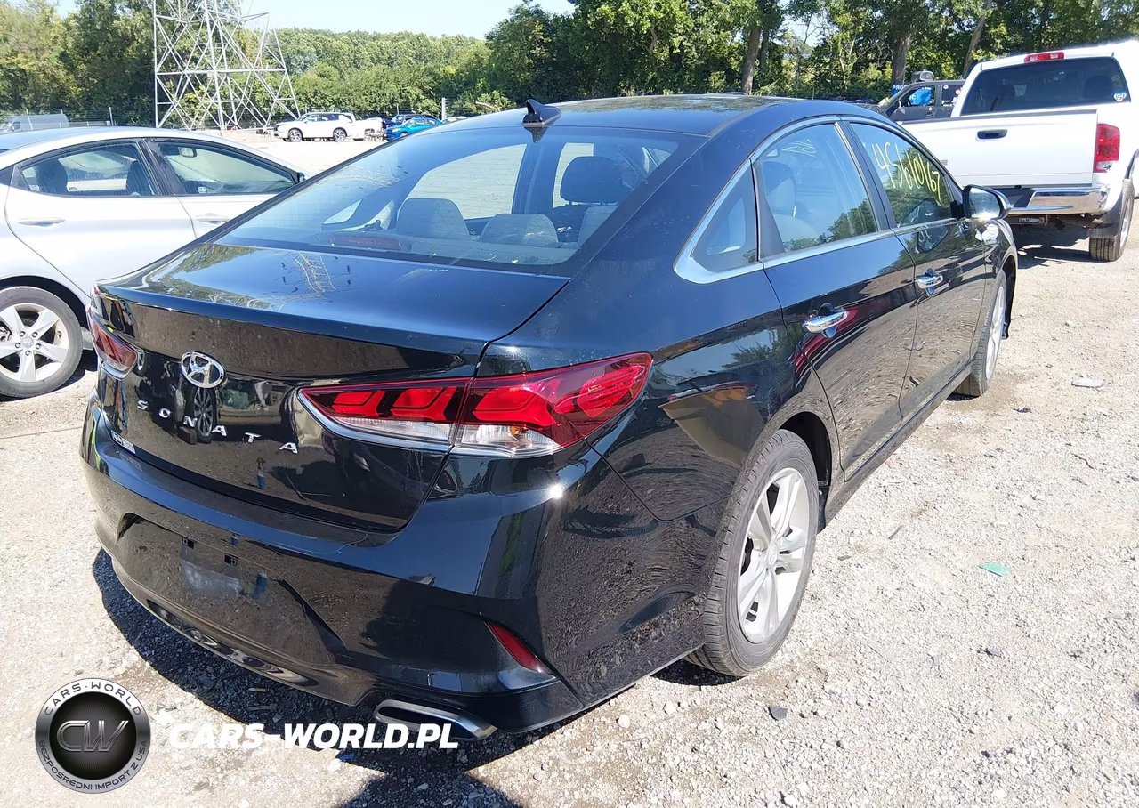 2019 Hyundai Sonata Sel VIN:5NPE34AF8KH752672 - 4