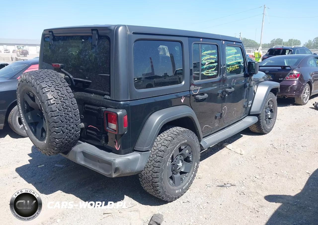 2020 Jeep Wrangler Unlimited Sport S 4X4 VIN:1C4HJXDN4LW165047 - 4