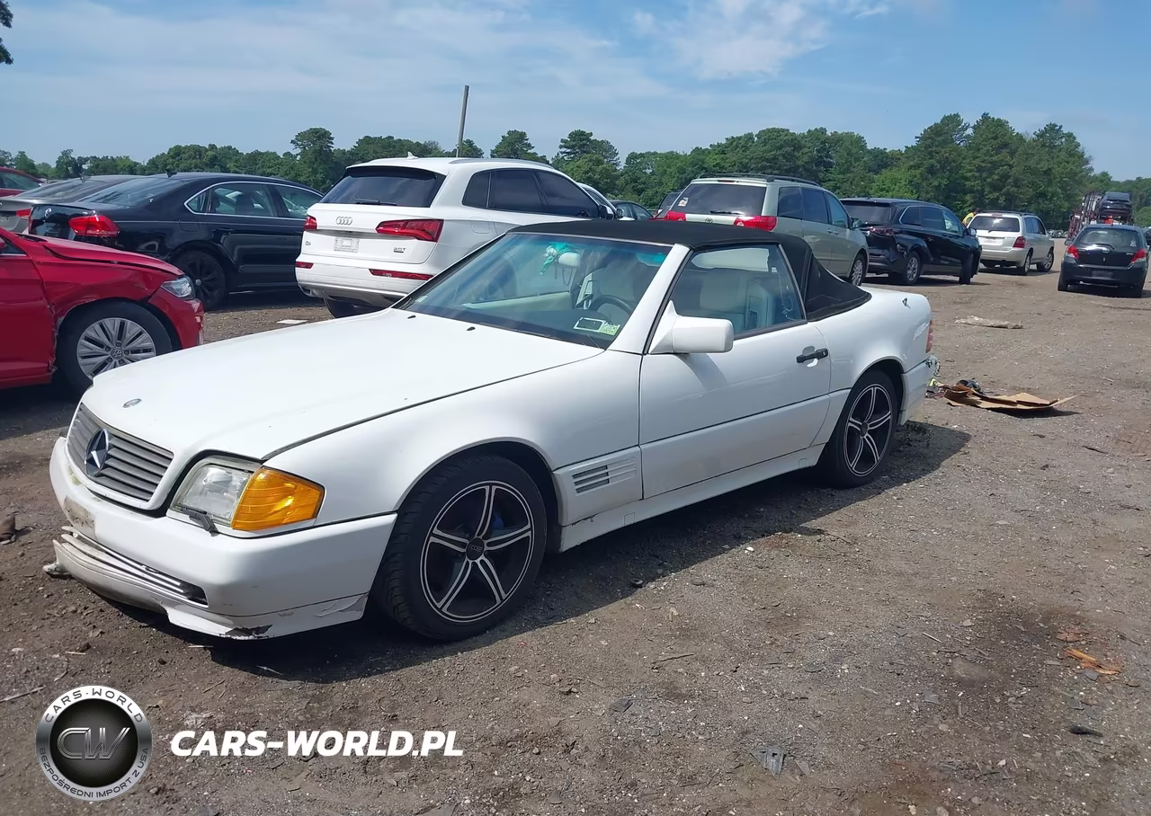 1991 Mercedes-Benz 500 Sl VIN:WDBFA66E3MF036036 - 2