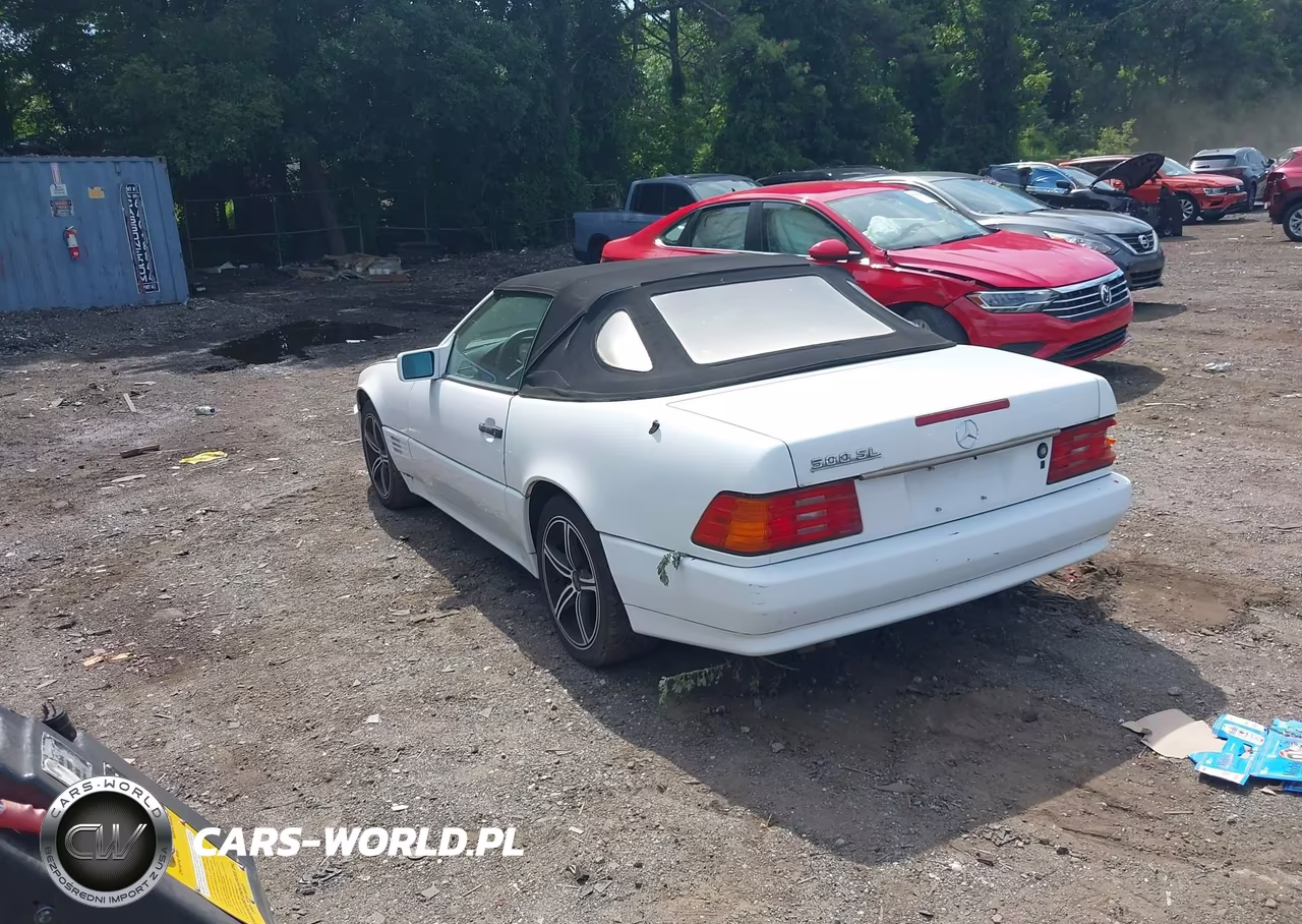 1991 Mercedes-Benz 500 Sl VIN:WDBFA66E3MF036036 - 3