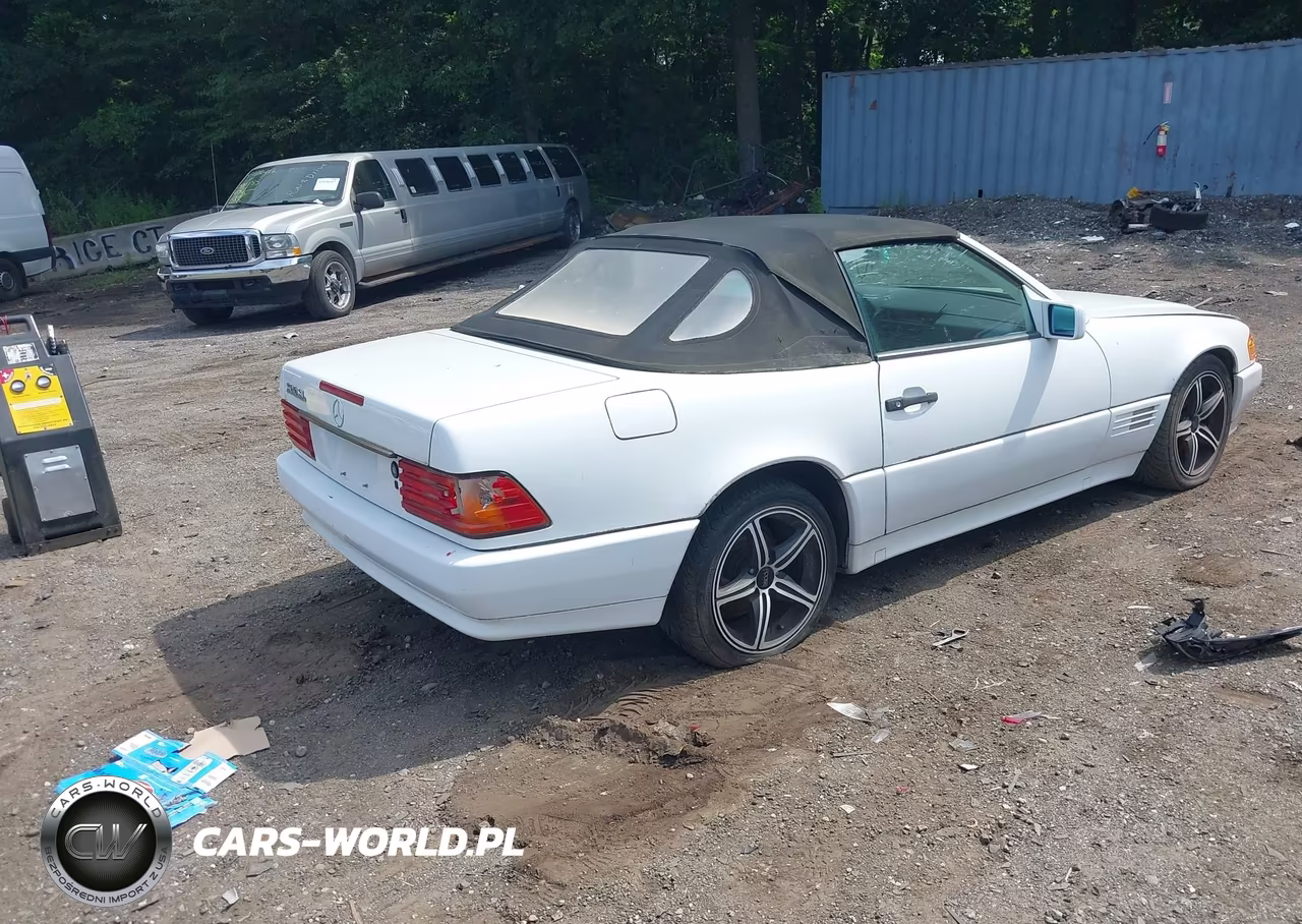 1991 Mercedes-Benz 500 Sl VIN:WDBFA66E3MF036036 - 4