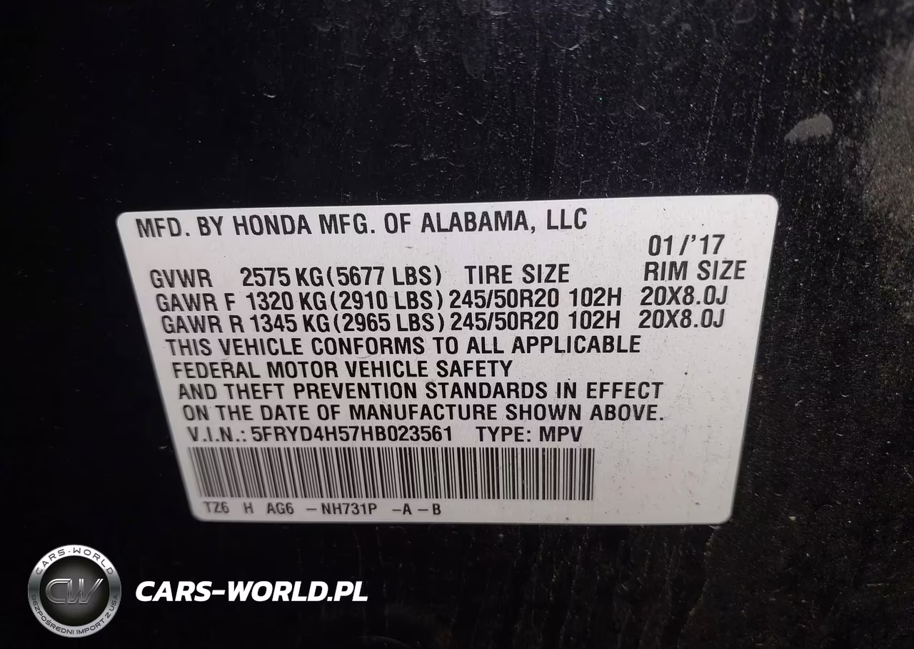 2017 Acura Mdx Technology Package VIN:5FRYD4H57HB023561 - 9