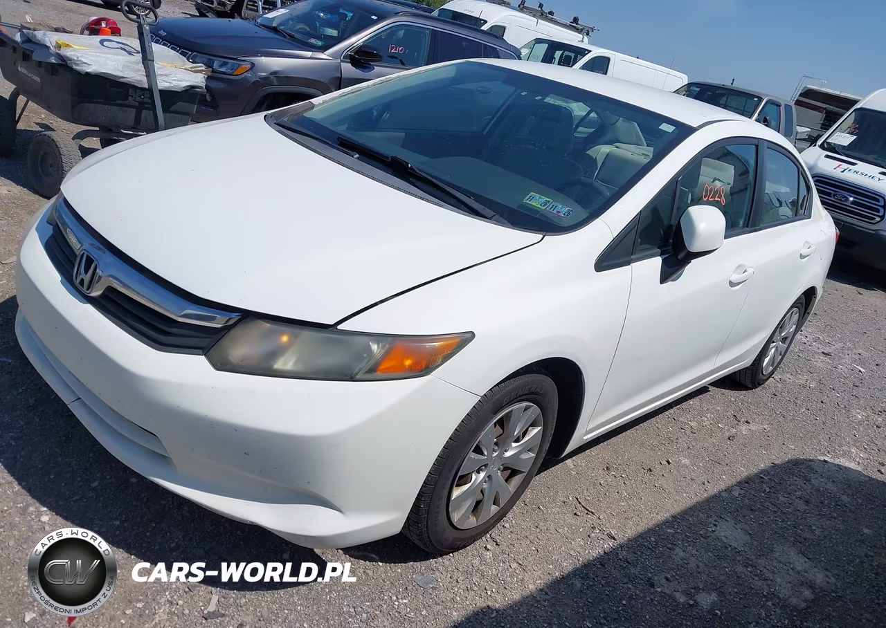 2012 Honda Civic Lx VIN:19XFB2F51CE367651 - 2