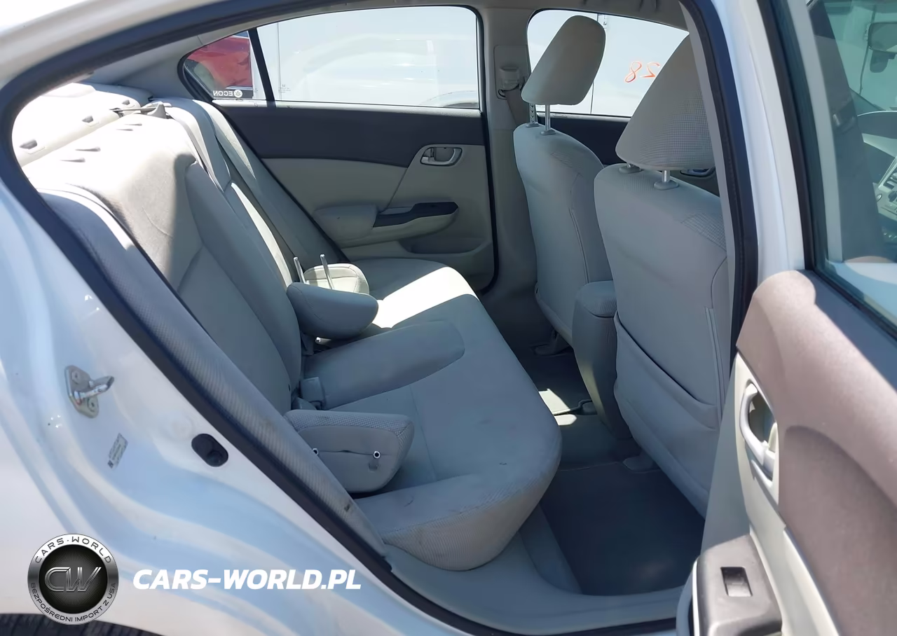 2012 Honda Civic Lx VIN:19XFB2F51CE367651 - 8