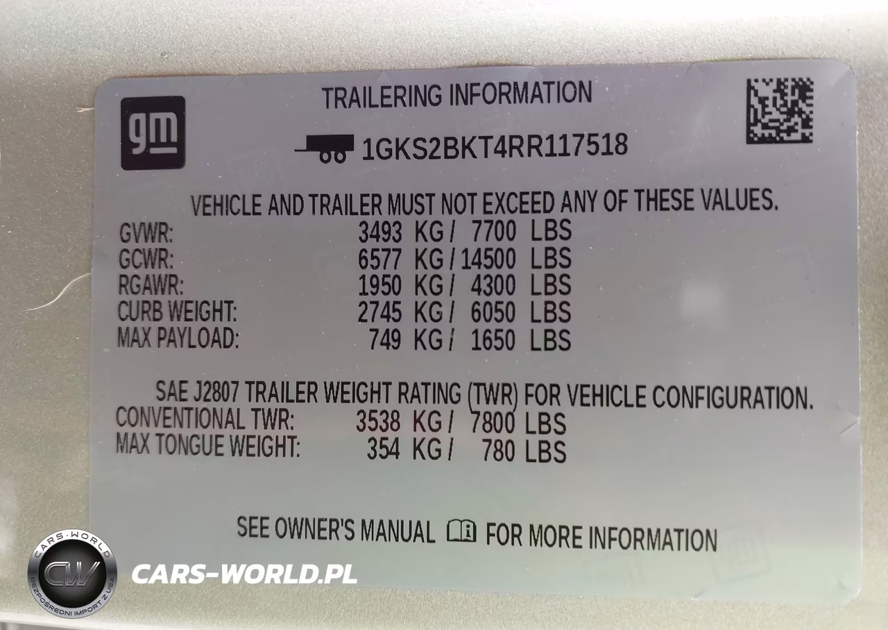 2024 GMC Yukon 4Wd Slt VIN:1GKS2BKT4RR117518 - 9