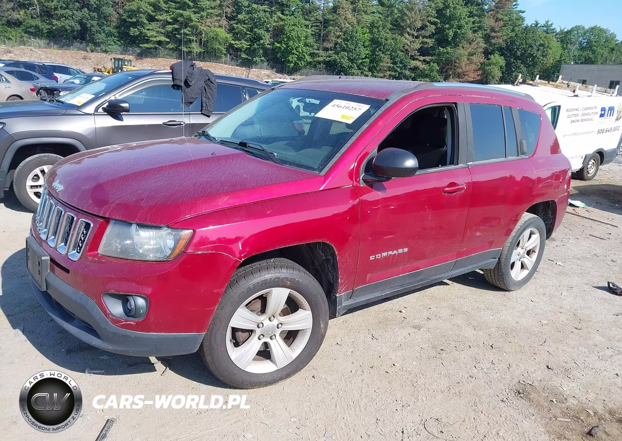 2014 Jeep Compass Sport VIN:1C4NJCBB8ED741676 - 2