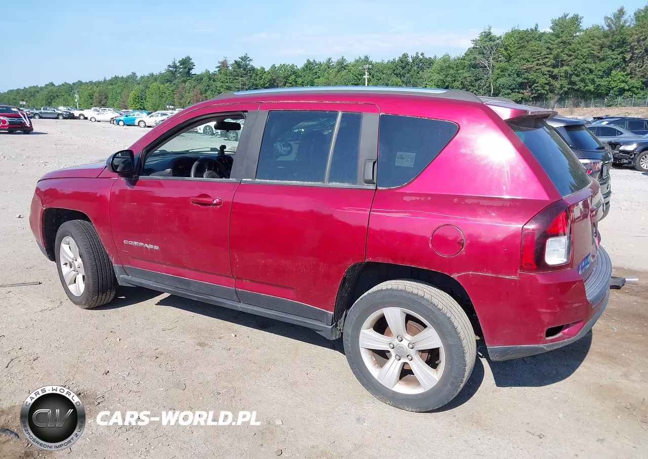 2014 Jeep Compass Sport VIN:1C4NJCBB8ED741676 - 3