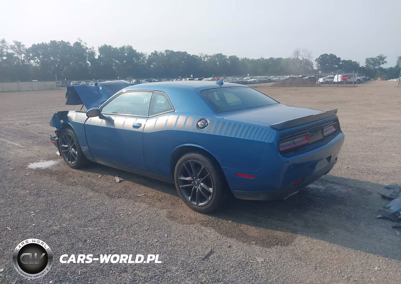2022 Dodge Challenger Gt Awd VIN:2C3CDZKG7NH168872 - 3