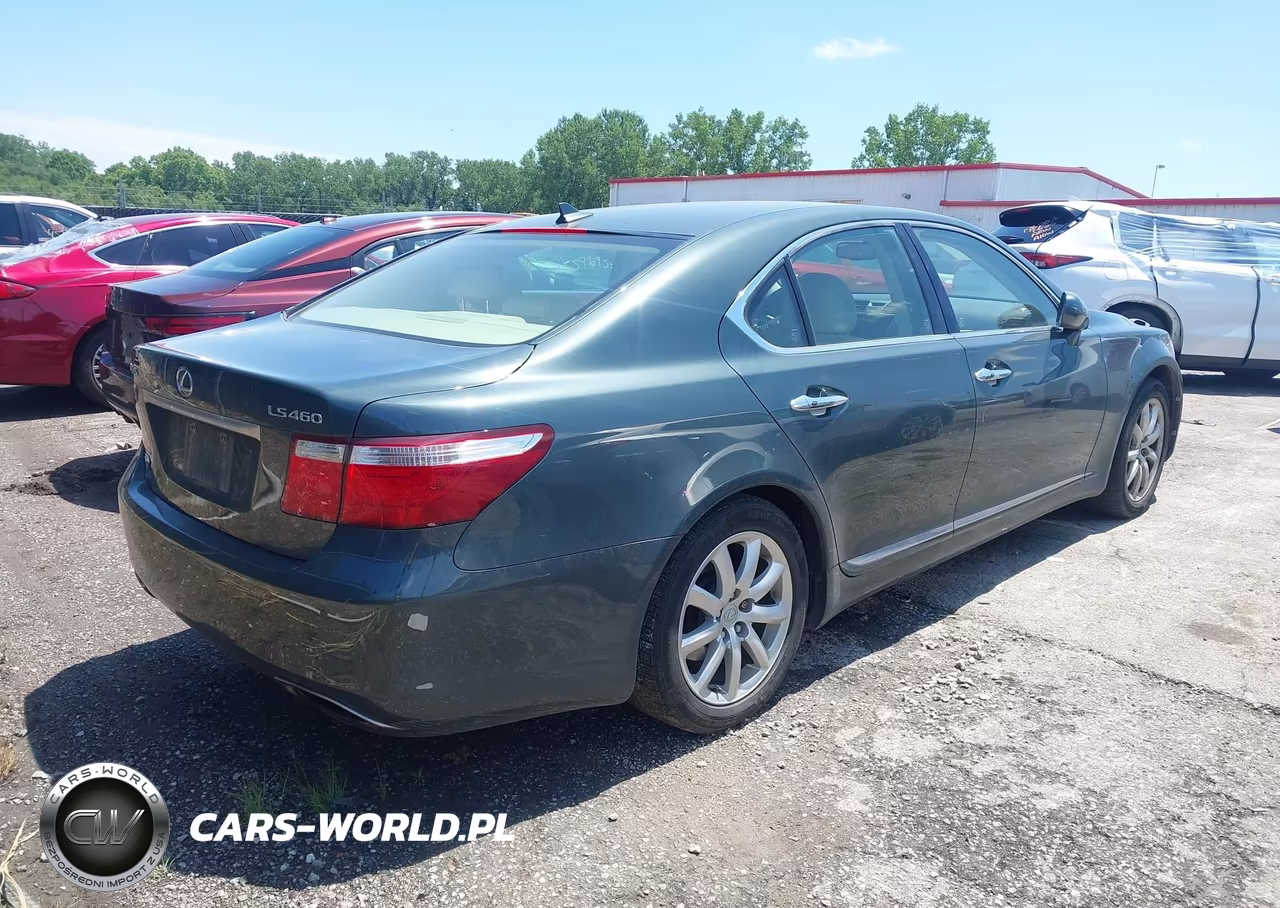 2007 Lexus Ls 460 VIN:JTHBL46F075023115 - 4