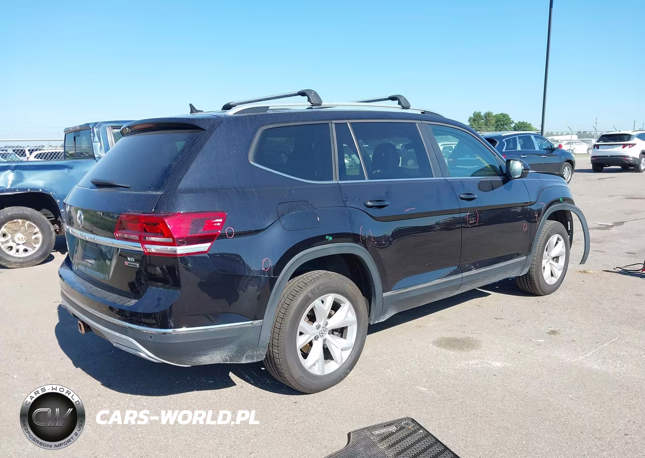 2018 Volkswagen Atlas 3.6L V6 Sel VIN:1V2MR2CA1JC545825 - 4