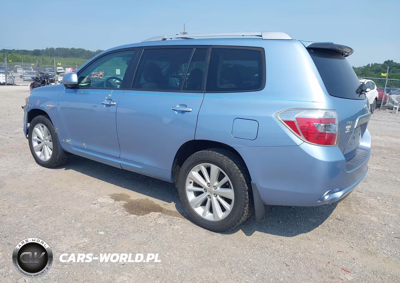 2008 Toyota Highlander Hybrid Limited VIN:JTEEW44AX82024431 - 3
