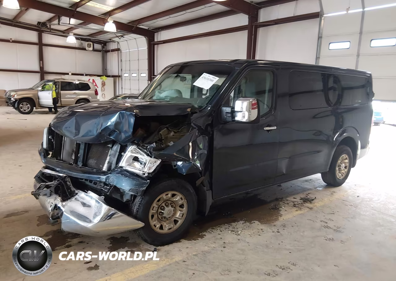 2015 Nissan Nv Passenger Nv3500 Hd Sv V8 VIN:5BZAF0AA9FN852675 - 2