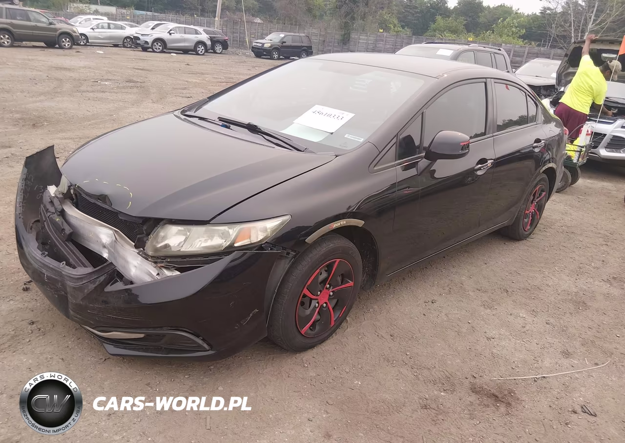 2013 Honda Civic Lx VIN:2HGFB2F58DH575789 - 2