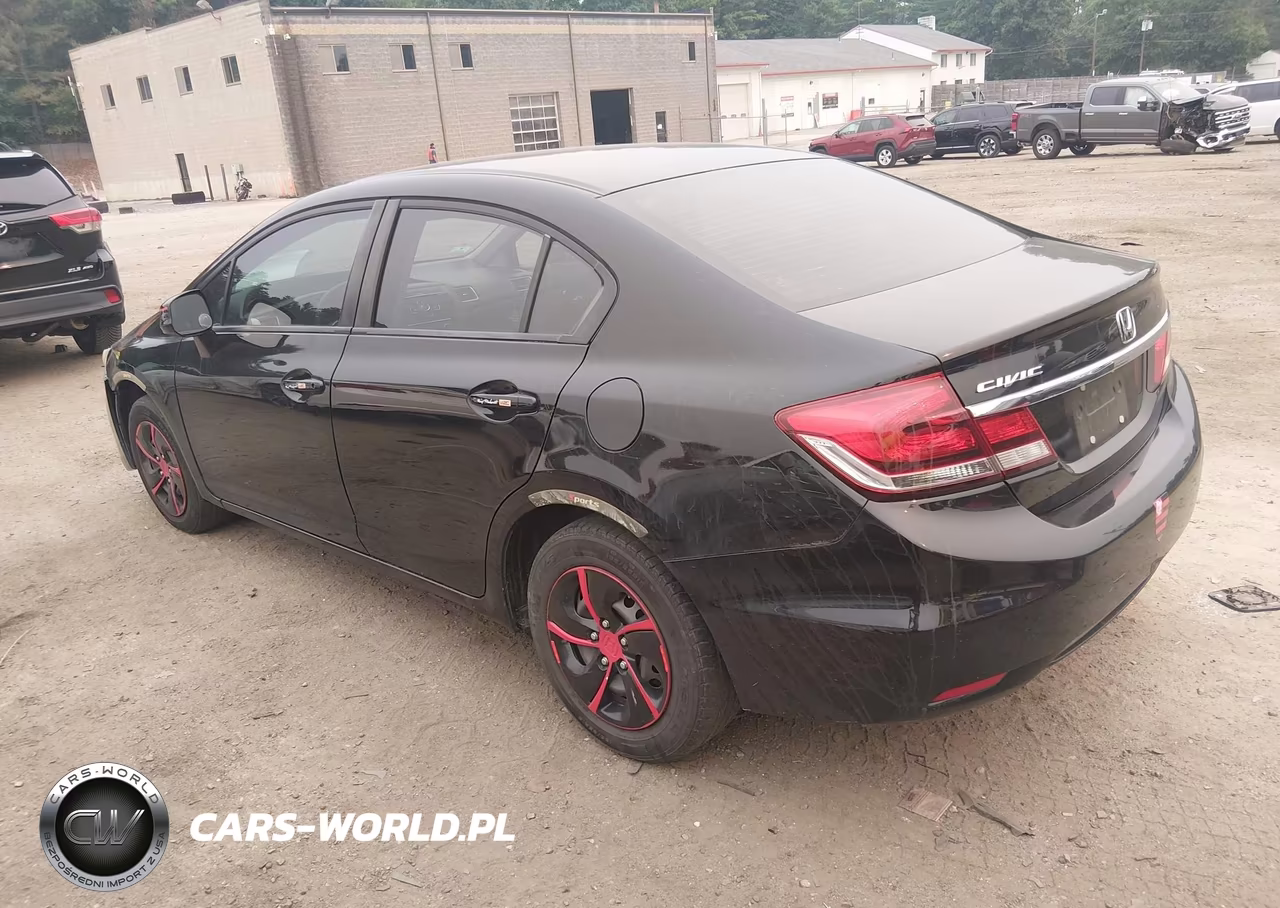 2013 Honda Civic Lx VIN:2HGFB2F58DH575789 - 3
