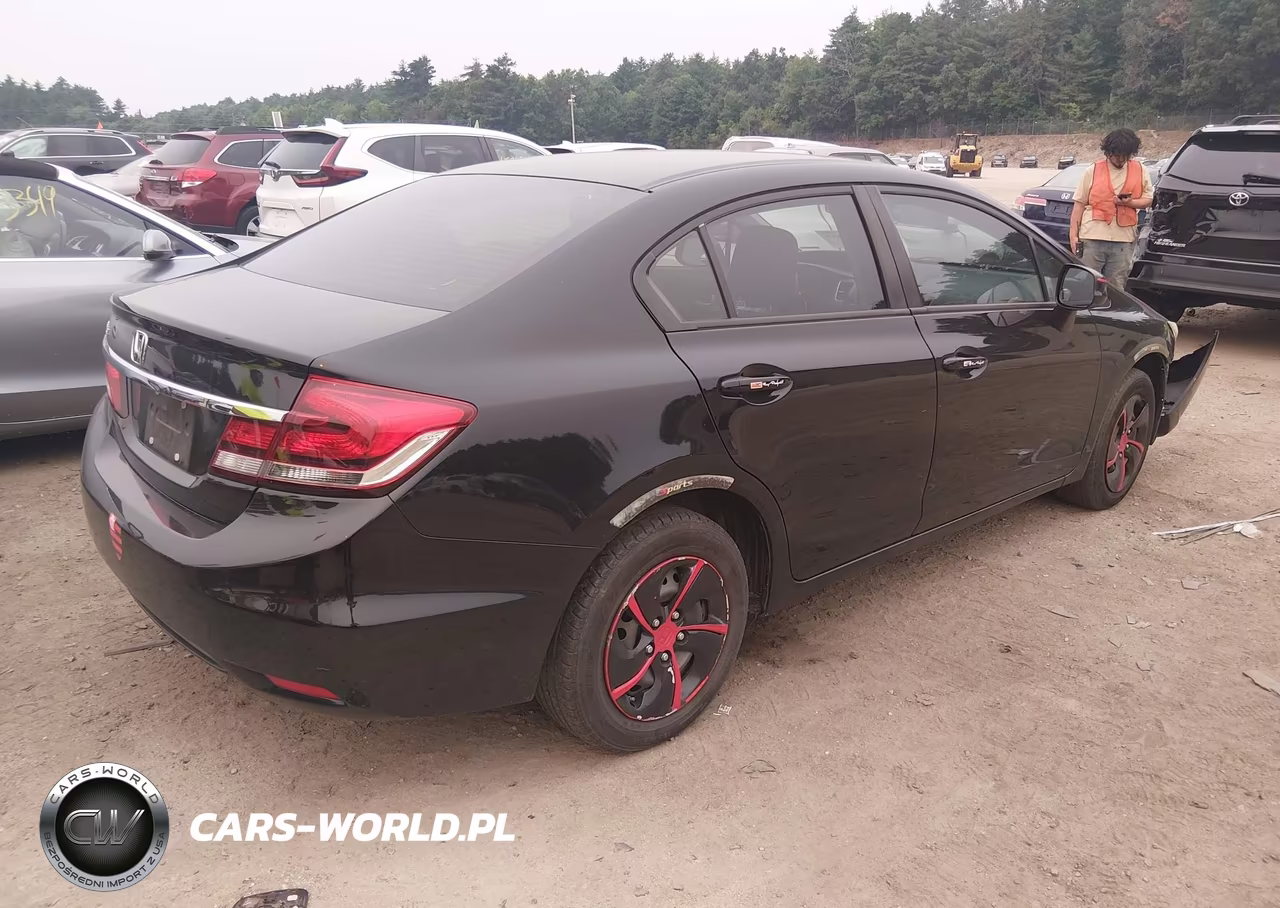 2013 Honda Civic Lx VIN:2HGFB2F58DH575789 - 4