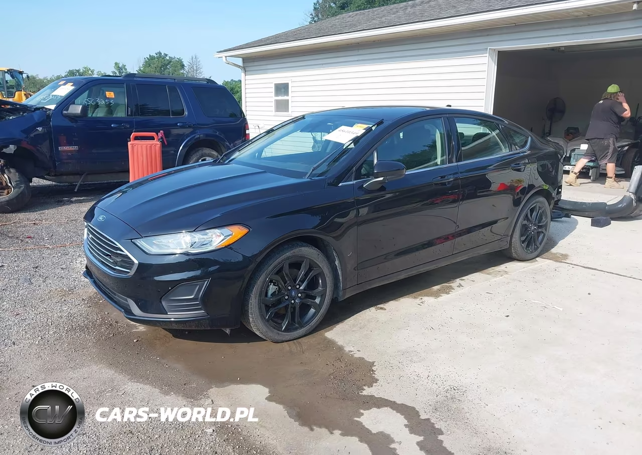 2019 Ford Fusion Se VIN:3FA6P0HD0KR248416 - 2