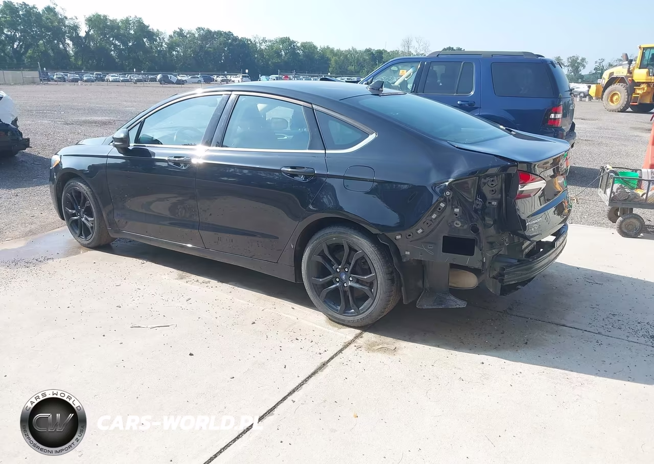2019 Ford Fusion Se VIN:3FA6P0HD0KR248416 - 3