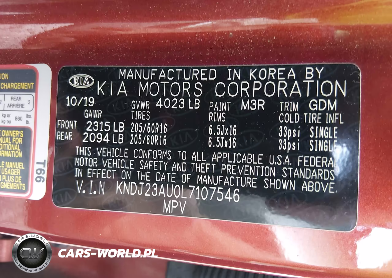 2020 Kia Soul Lx VIN:KNDJ23AU0L7107546 - 9