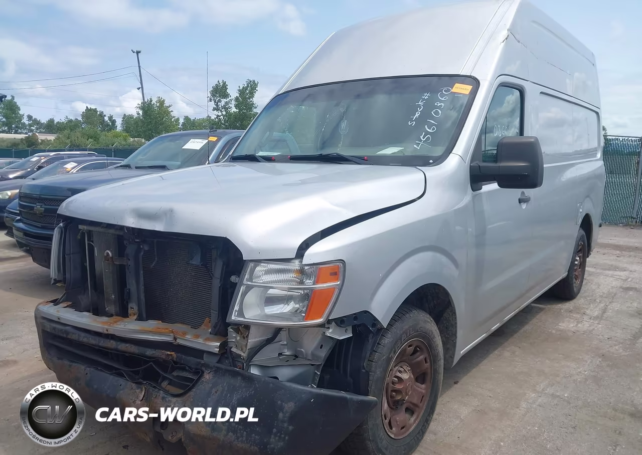 2012 Nissan Nv 2500 Nv2500 Hd S V6 VIN:1N6BF0LY1CN109869 - 2