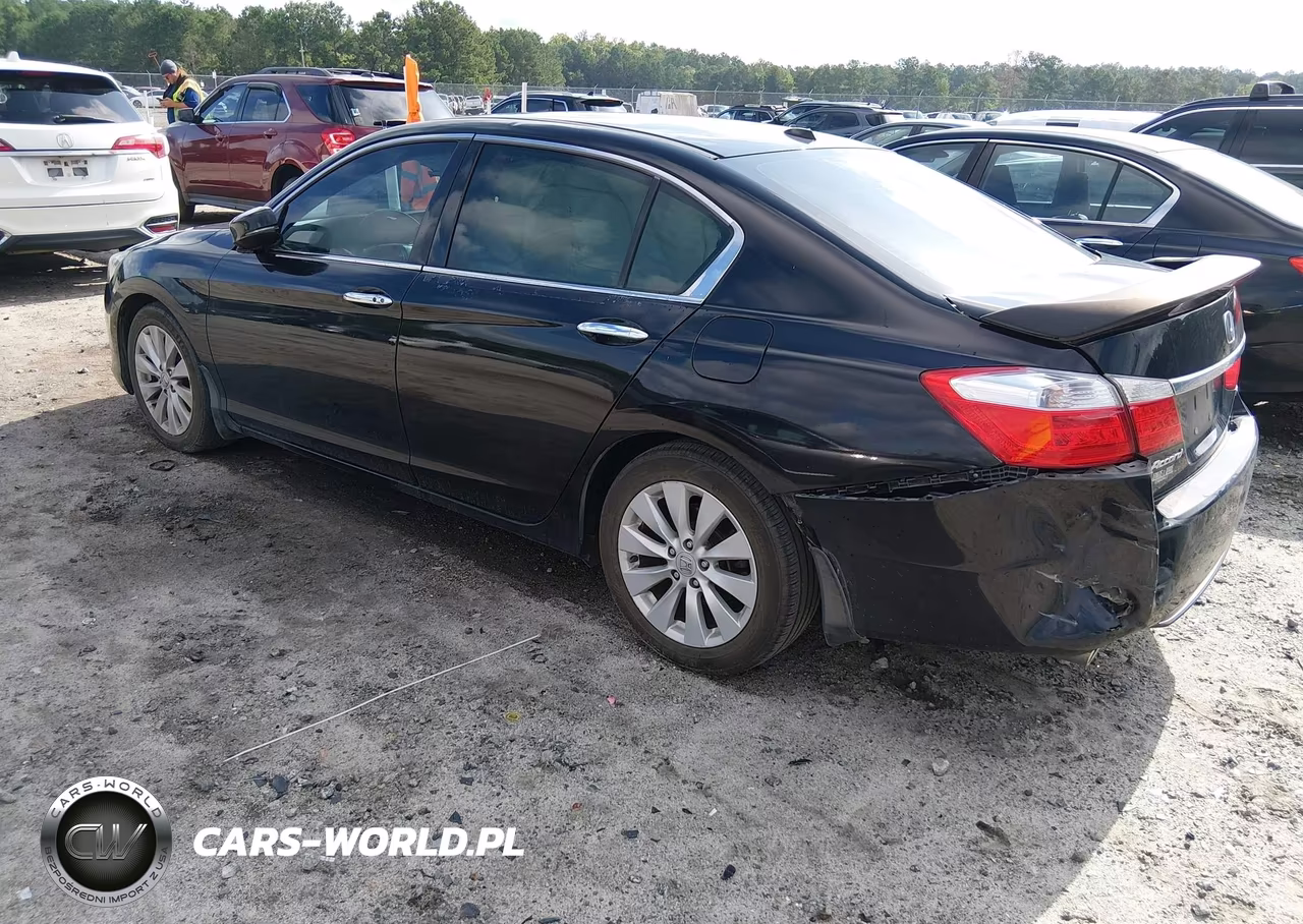 2013 Honda Accord Ex-L V-6 VIN:1HGCR3F89DA020783 - 3