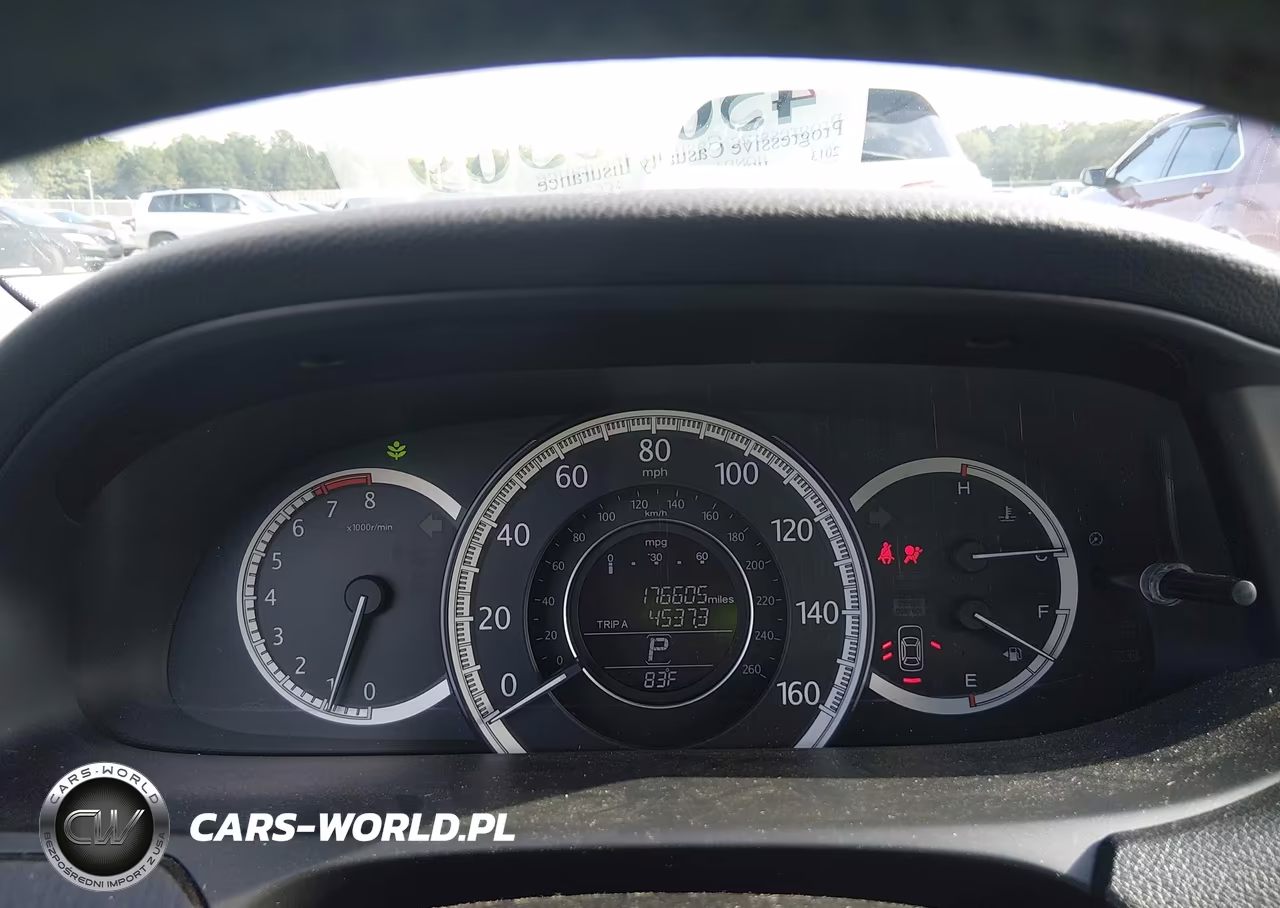 2013 Honda Accord Ex-L V-6 VIN:1HGCR3F89DA020783 - 7