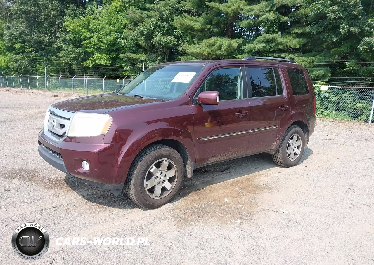 2011 Honda Pilot Touring VIN:5FNYF4H96BB042740 - 2