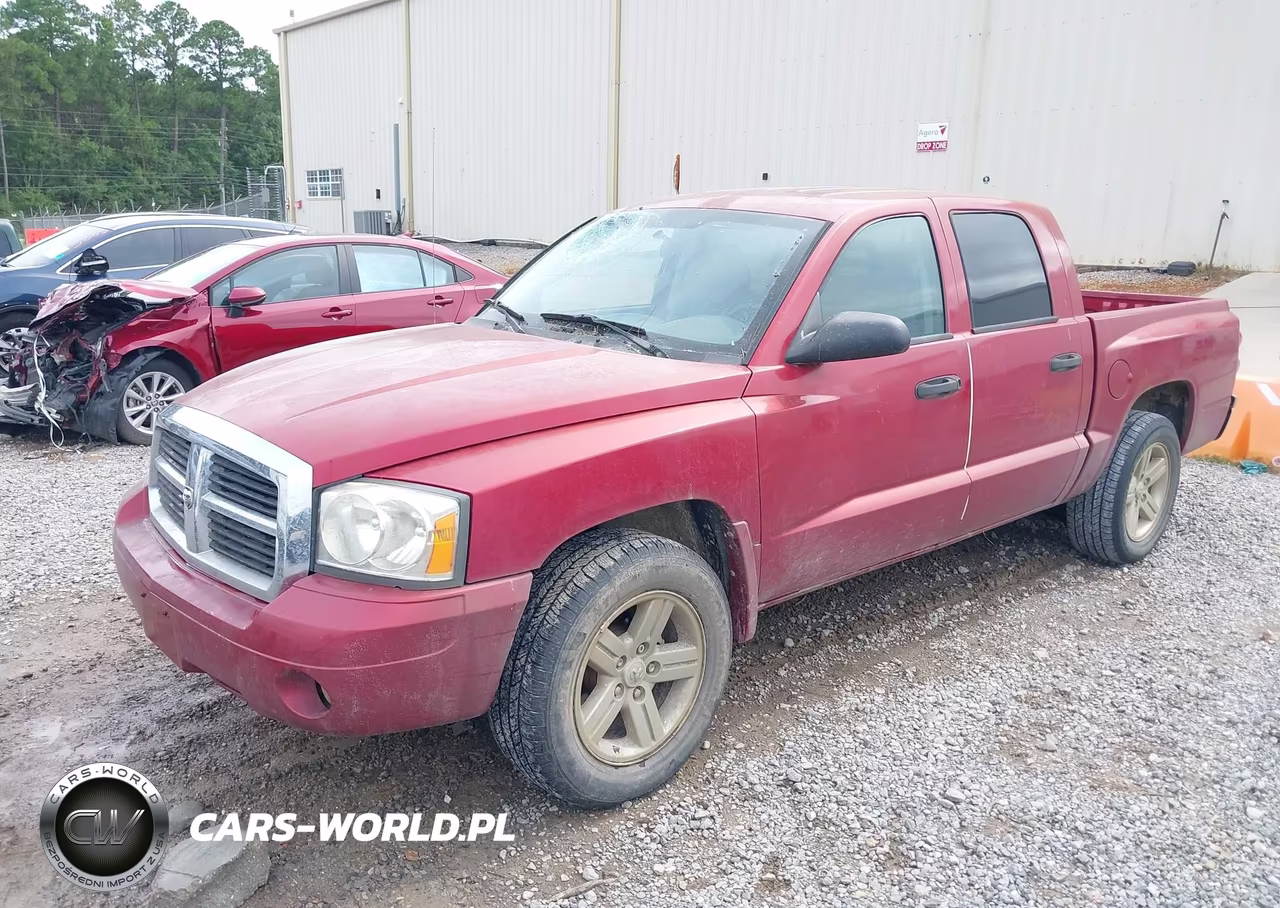 2007 Dodge Dakota Slt VIN:1D7HE48K87S136396 - 2