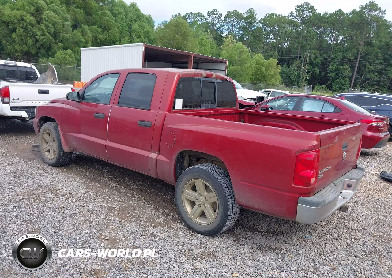 2007 Dodge Dakota Slt VIN:1D7HE48K87S136396 - 3