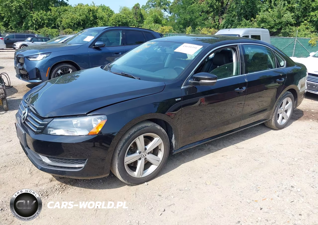 2014 Volkswagen Passat 1.8T Wolfsburg Edition VIN:1VWAT7A39EC039069 - 2