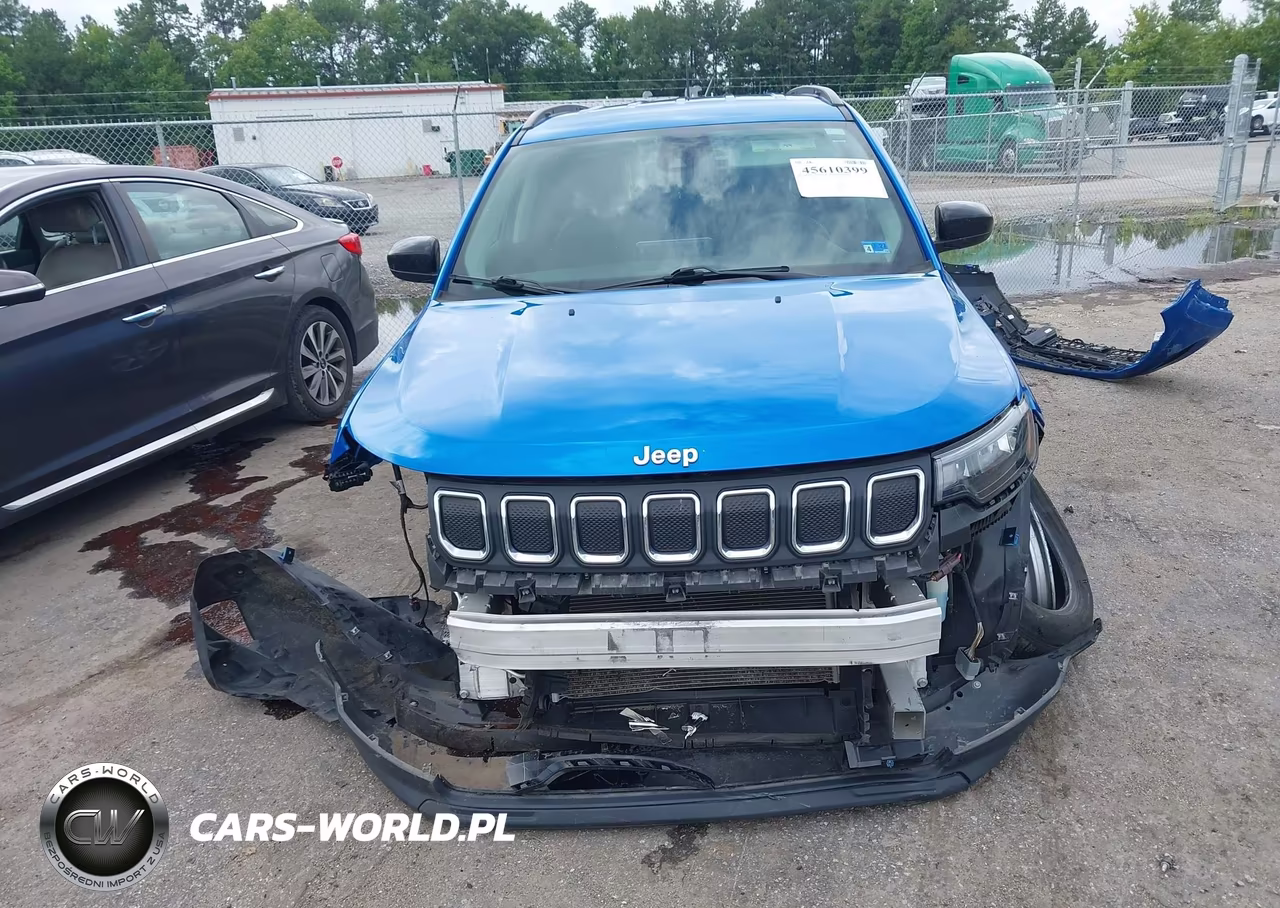 2022 Jeep Compass Latitude Fwd VIN:3C4NJCBB7NT166299 - 12