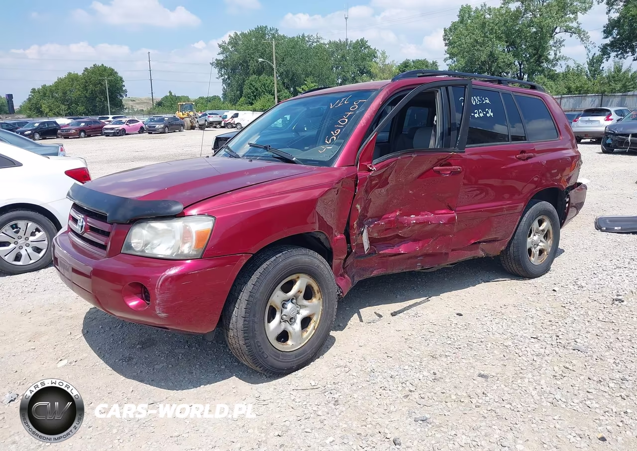 2006 Toyota Highlander VIN:JTEGD21A660151998 - 2