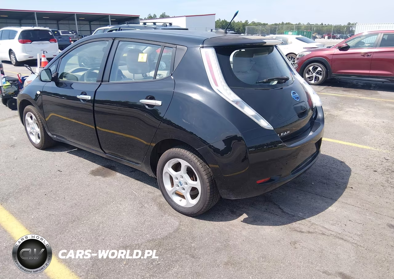 2012 Nissan Leaf Sl VIN:JN1AZ0CP2CT018475 - 3