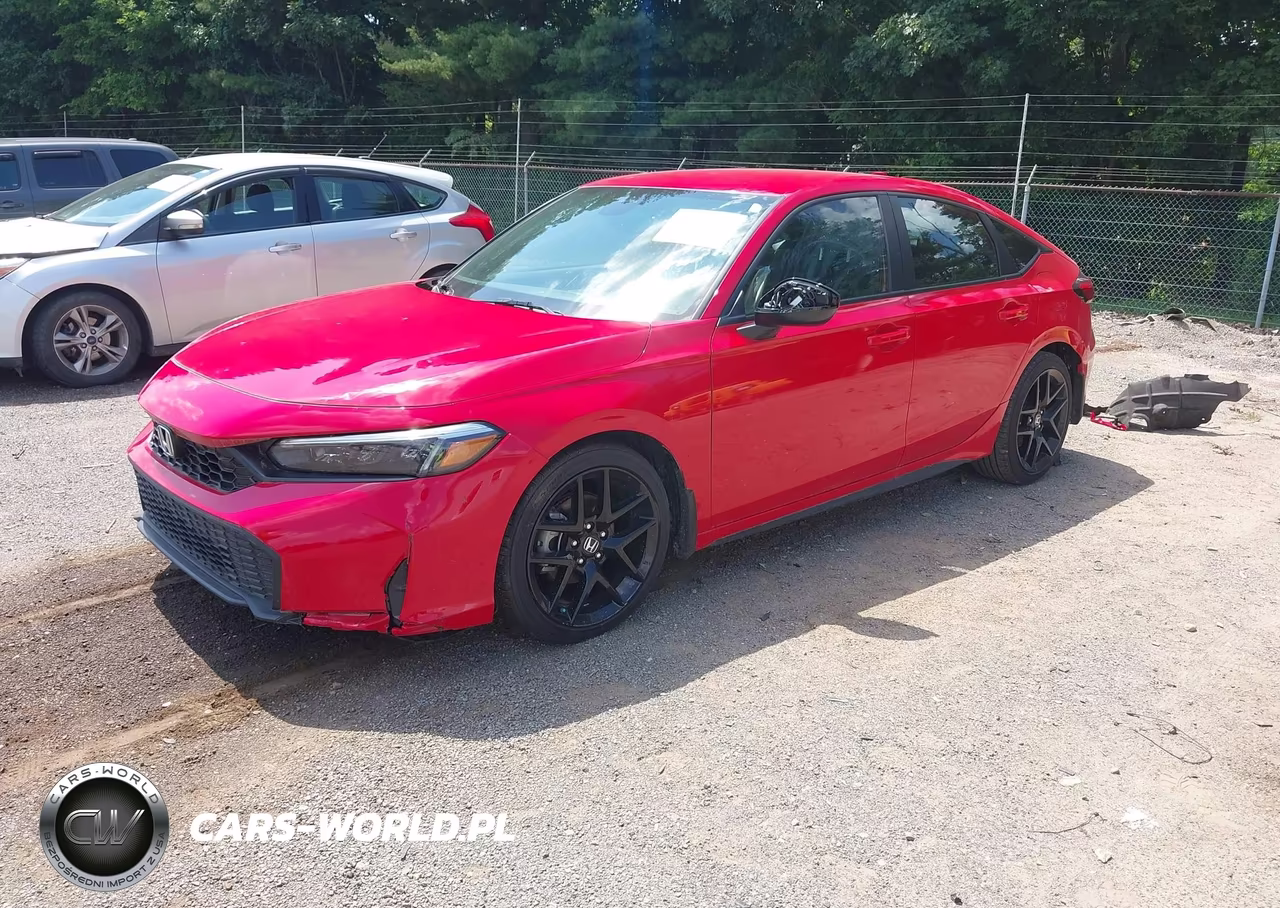 2025 Honda Civic Sedan Sport VIN:19XFL2H8XSE020581 - 2