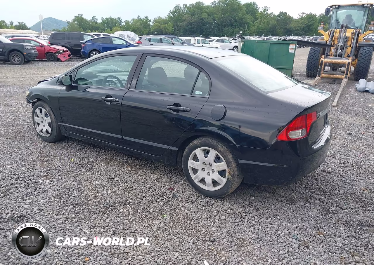 2009 Honda Civic Lx VIN:2HGFA16589H354956 - 3
